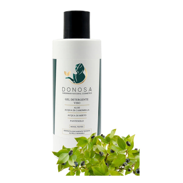 Gel Detergente Viso Delicato – Aloe Vera, Pantenolo e Idrolati Naturali