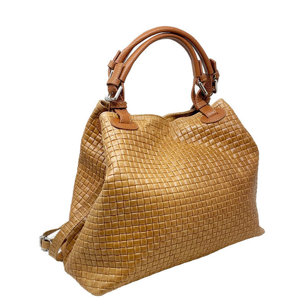 Women's Handbag Woven Leather - Cortona 80047 