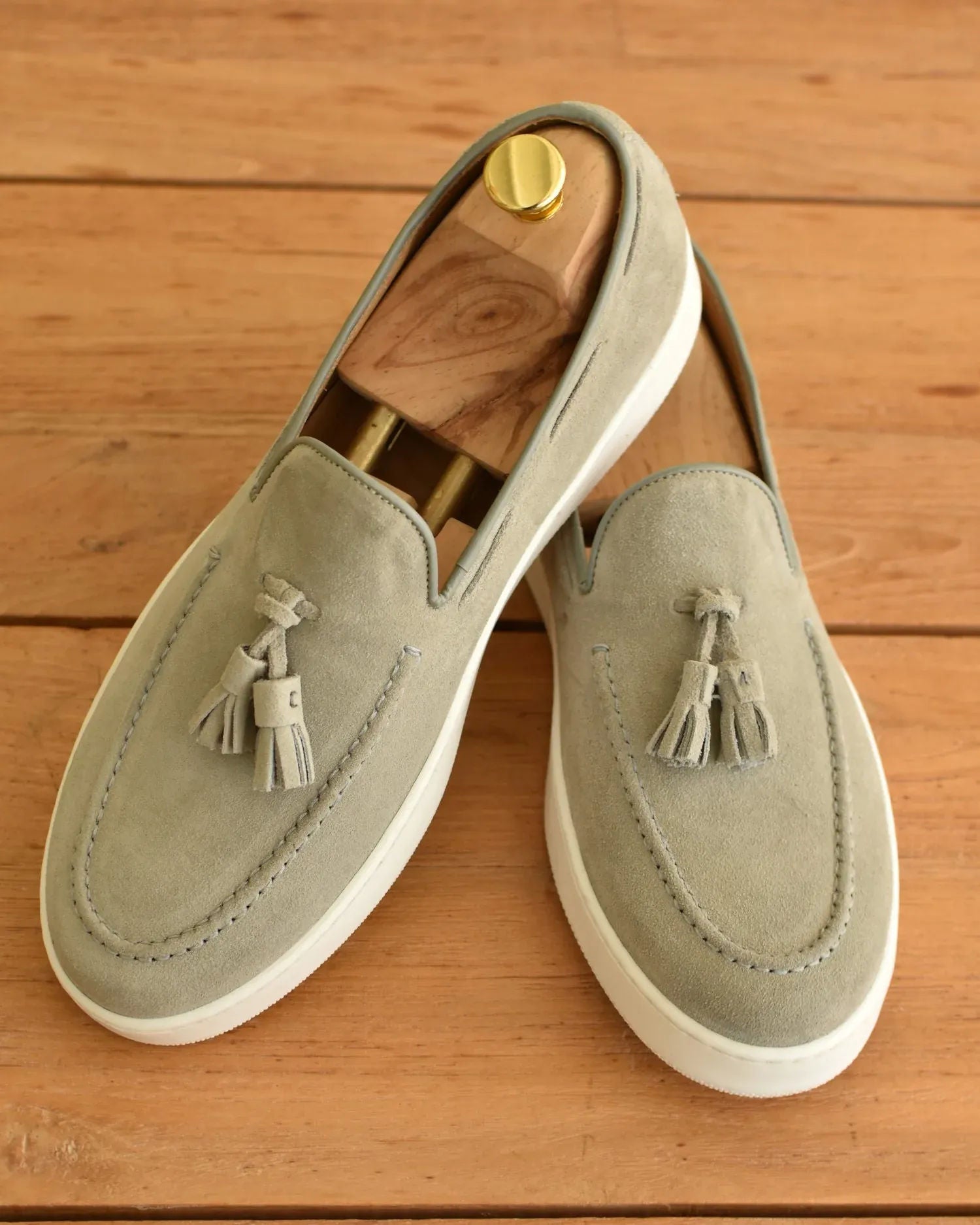 PORTO ROTONDO - Gray Suede