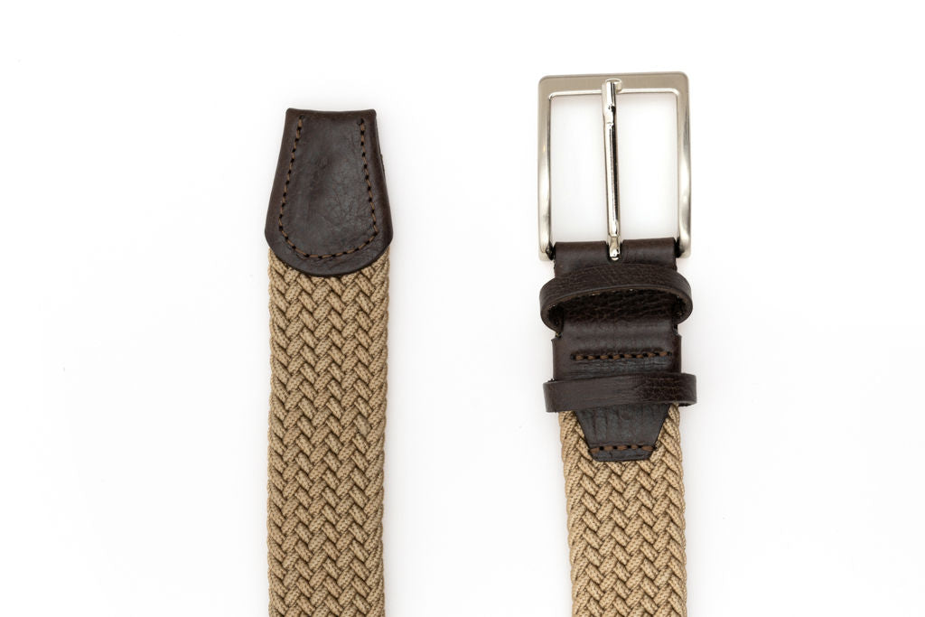 Cintura elastica beige