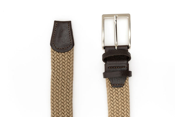 Cintura elastica beige