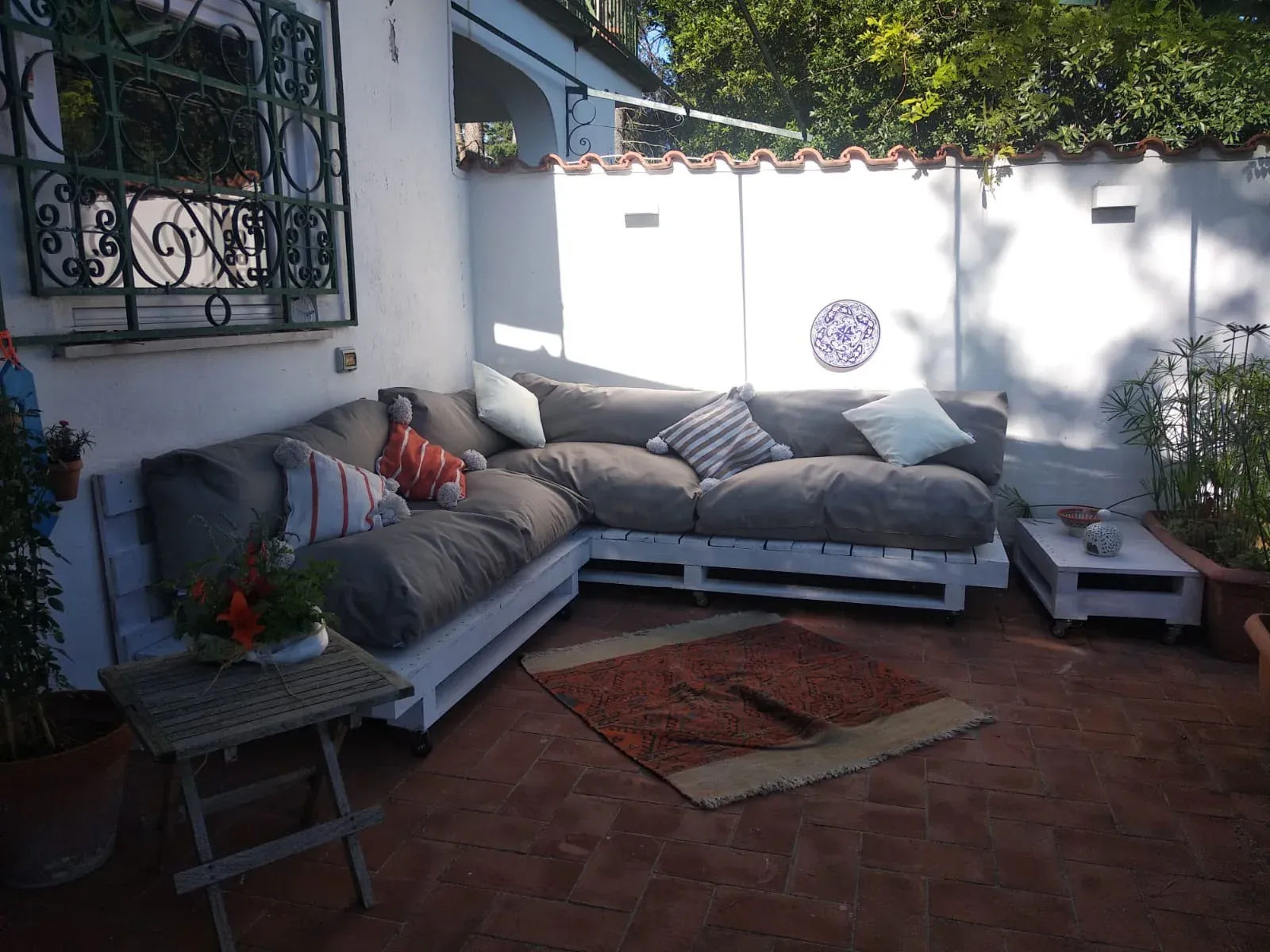 SOFT PALLET, Soft Pallet Seat Cushion for Outdoors 120x80
