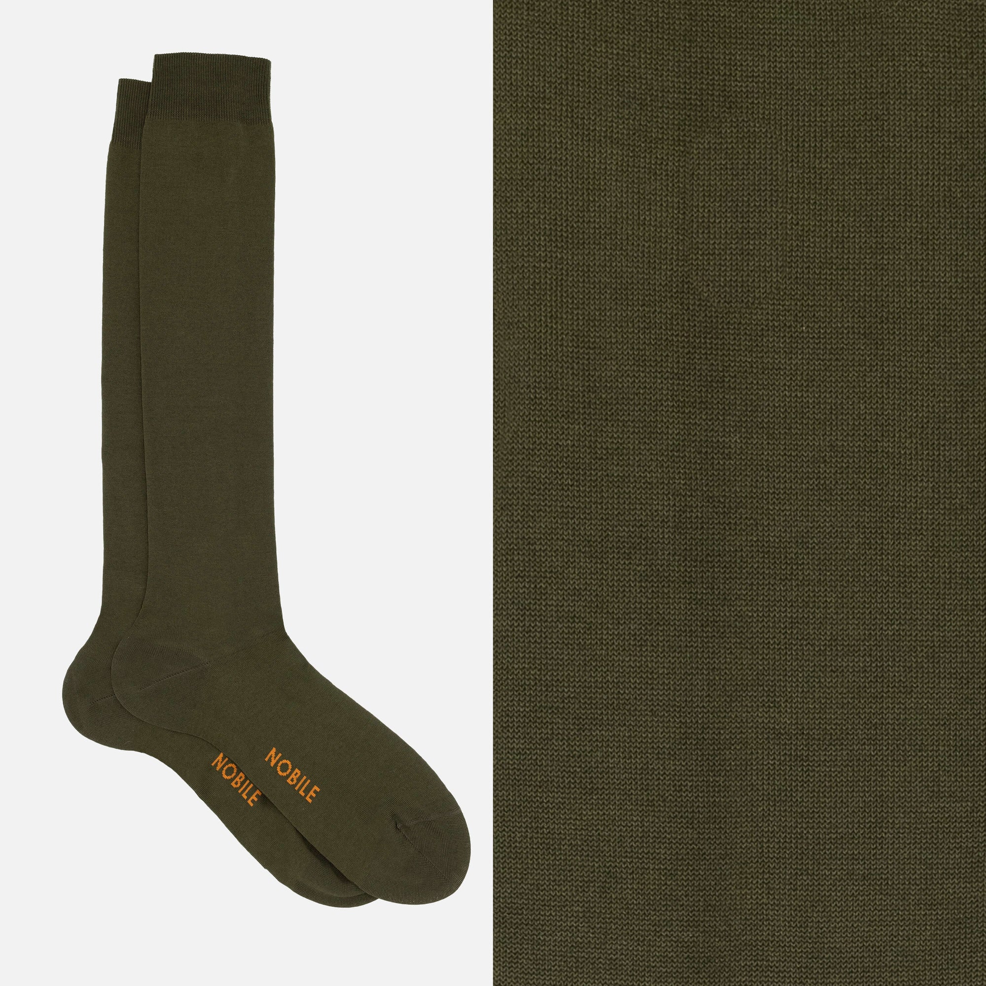 Nobile Essential - Calza lunga a tinta unita