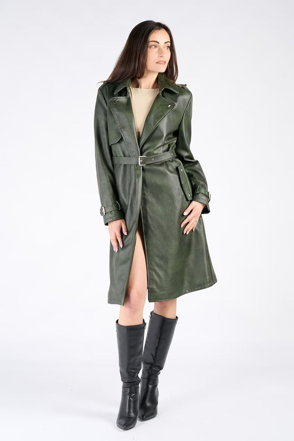 Studded Trench Coat