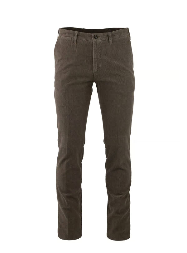 DIAGONAL STRIPED TROUSERS