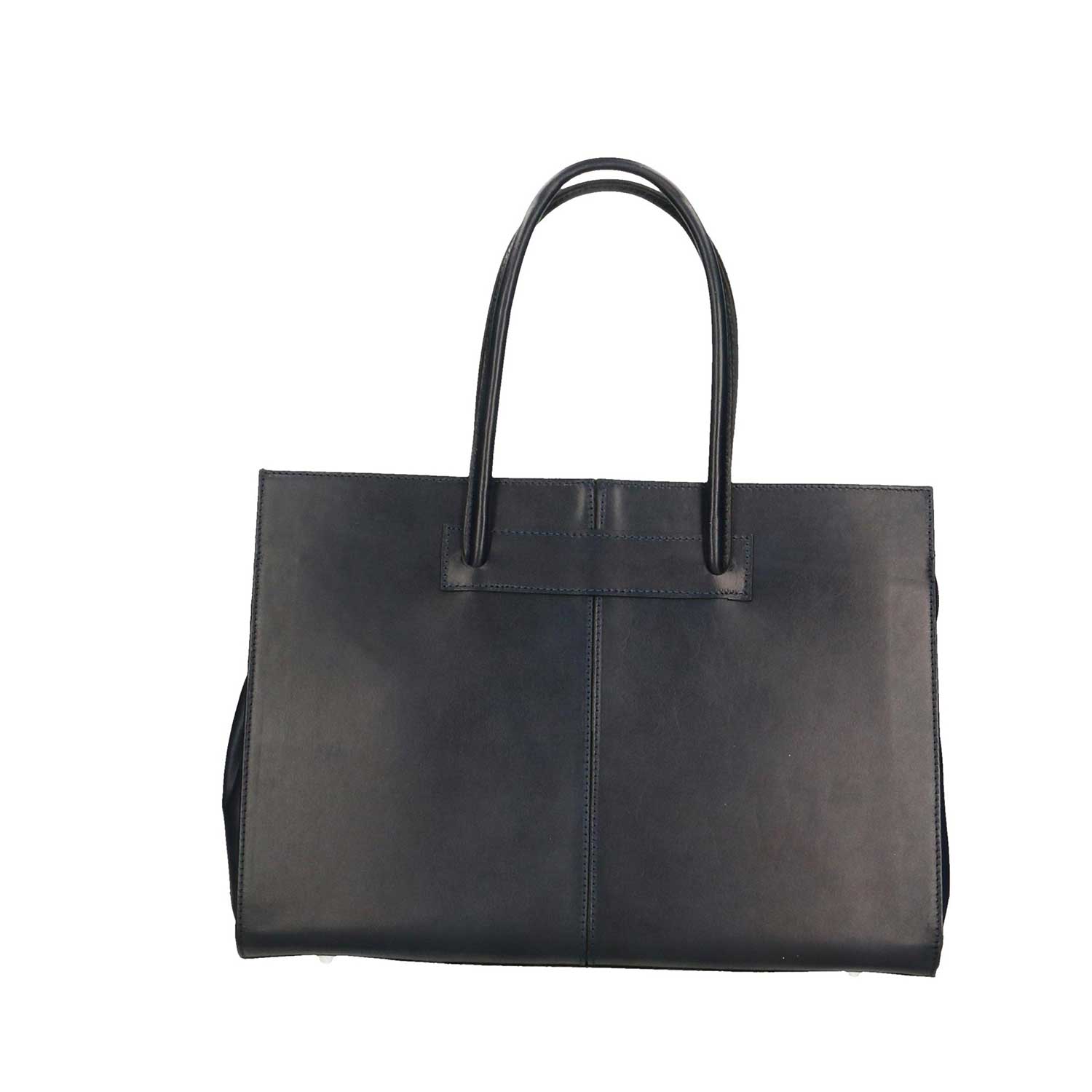 Handbag, 24-hour document holder for women in leather - 39x30x11 cm - 9008 