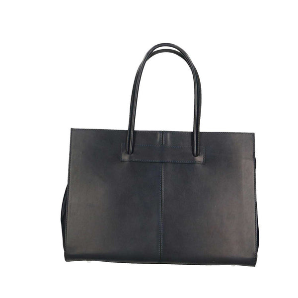 Handbag, 24-hour document holder for women in leather - 39x30x11 cm - 9008 