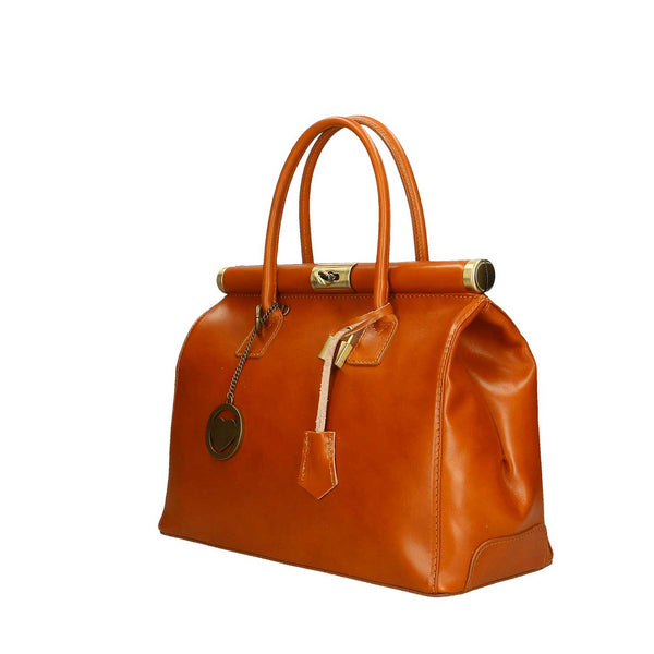 Elegant Women's Handbag in Leather - 35x28x16 cm - 9106 