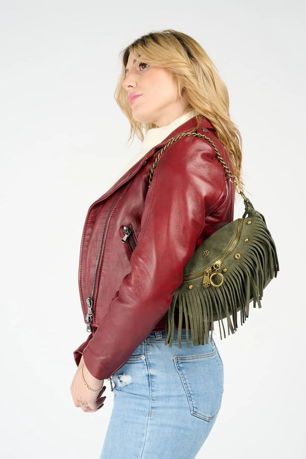 Bea Suede Studs