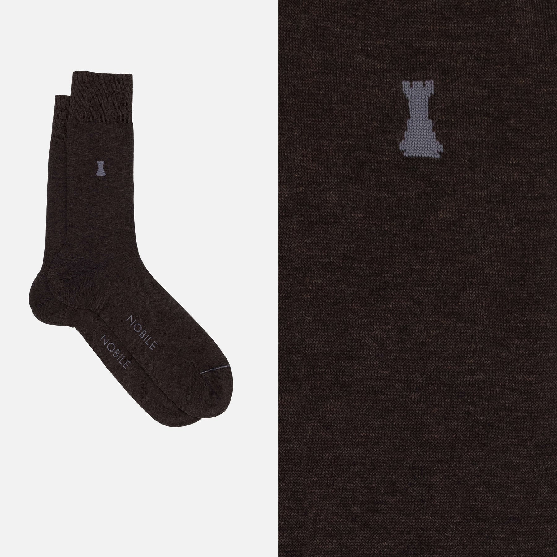 Caravaggio - Plain Mèlange Short Sock