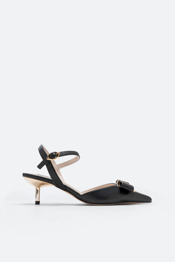 Sandalo Logan Calf Nero