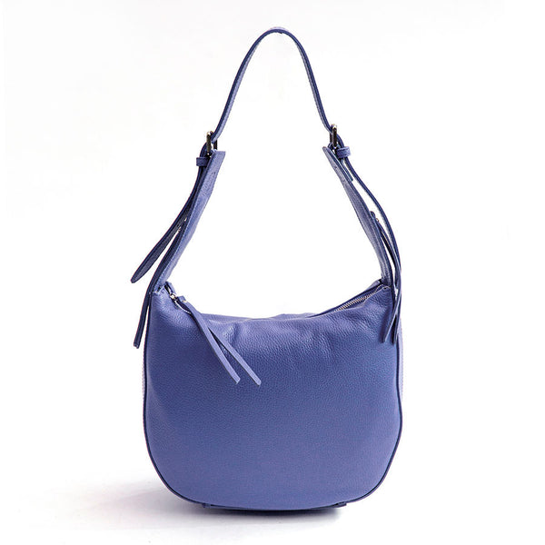 VIKY - Adjustable handle bag in wisteria leather