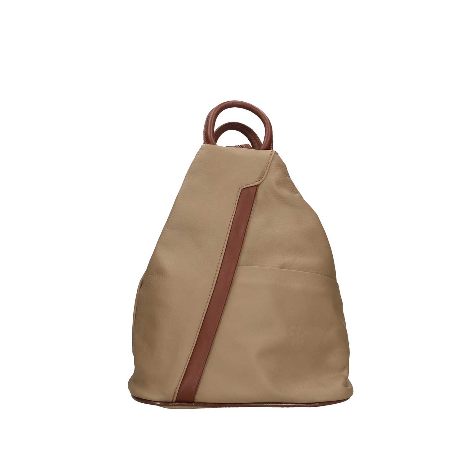 Women's Backpack Bag in Genuine Leather Made in Italy - 25x30x13 Cm. Backpack. 80072 