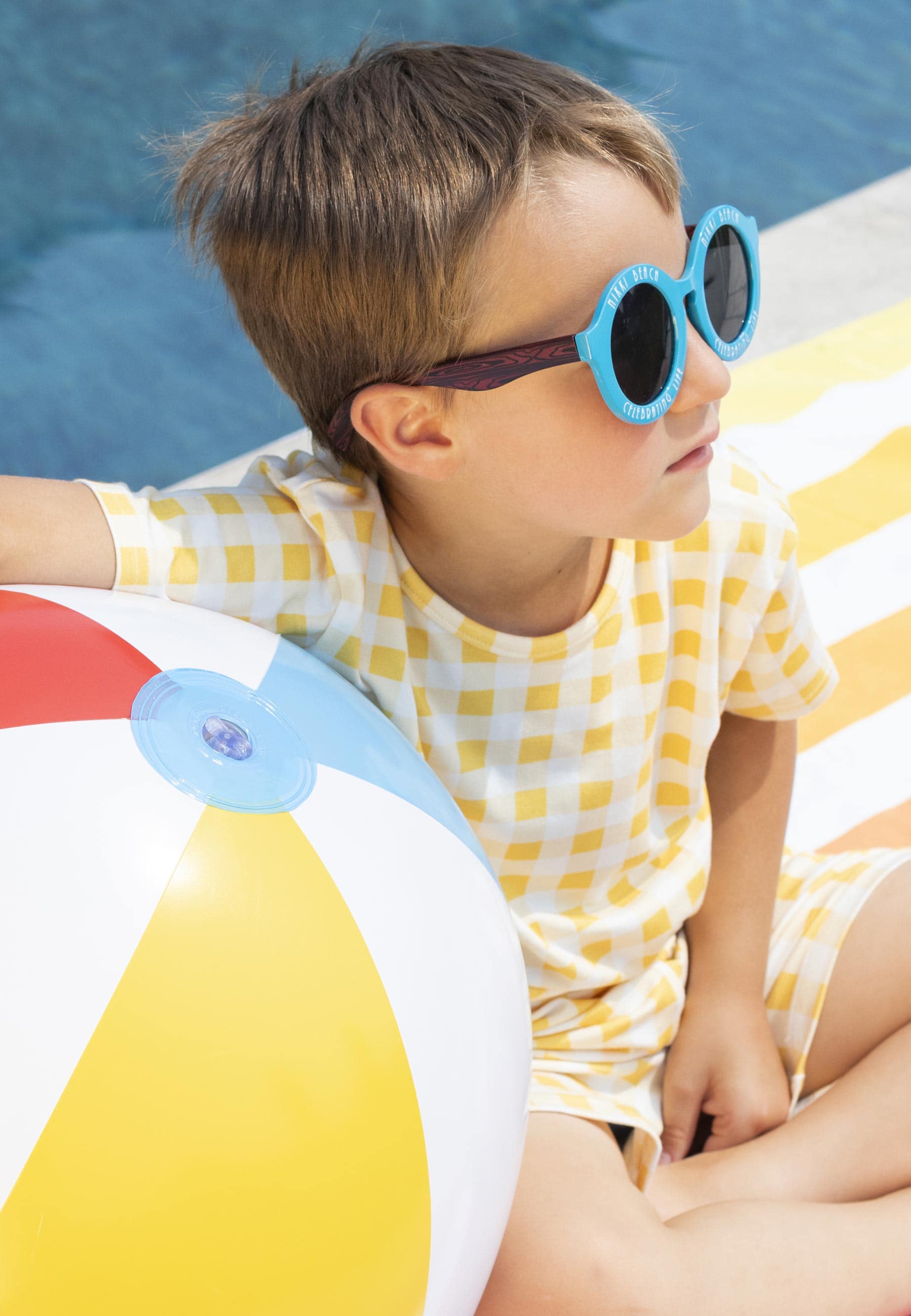 Pigiama due pezzi in bambù - Sunshine - Palloncino blu
