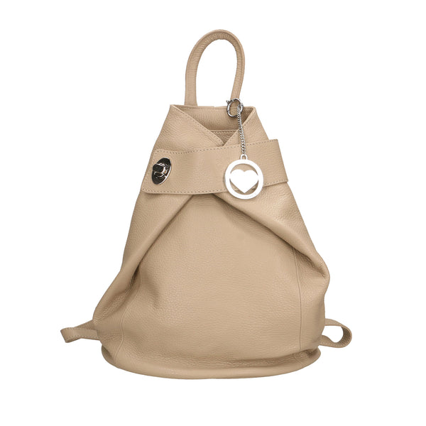 Women's Backpack in Soft Leather Made in Italy - 28x35x12 Cm - 34030 