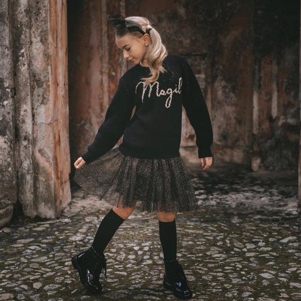 BLACK SWEATER 'MAGIL'