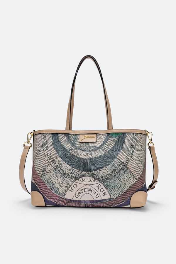 Crossbody Squared Lady Planetarium Watercolor