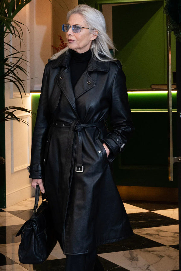 Studded Trench Coat