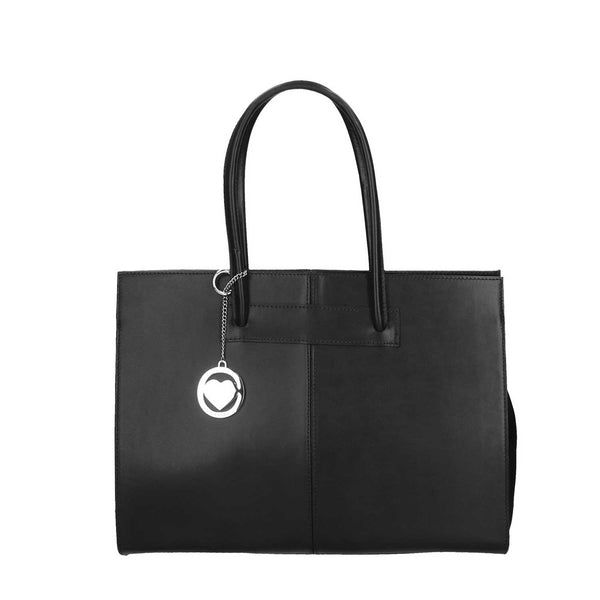 Handbag, 24-hour document holder for women in leather - 39x30x11 cm - 9008 