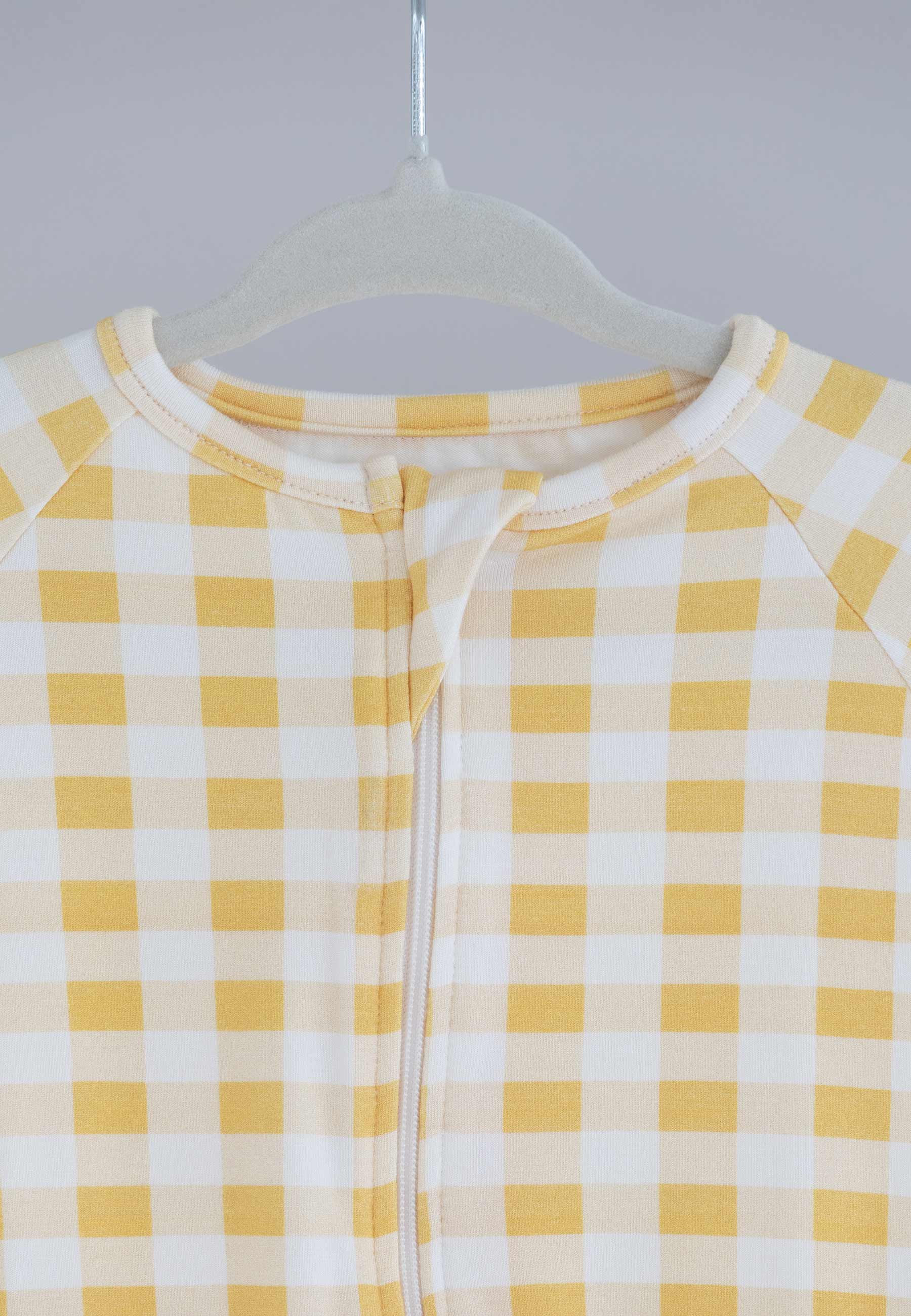 Tutina con zip in bambù - Sunshine - Palloncino blu