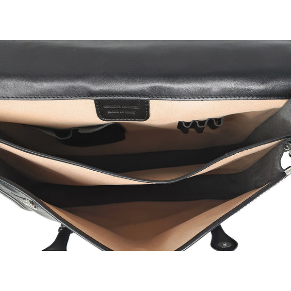 Borsa da lavoro Portadocumenti da Uomo Tracolla in pelle - 39x29x10 Cm - G958