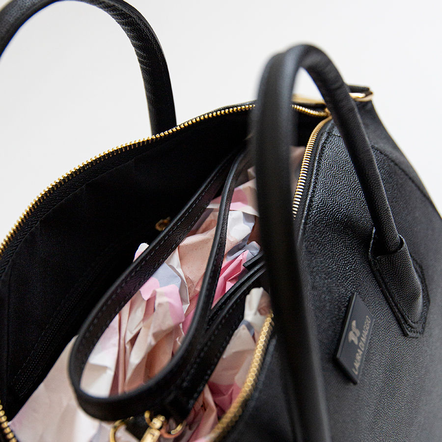 ZAIRA BIG - black palmellato trunk