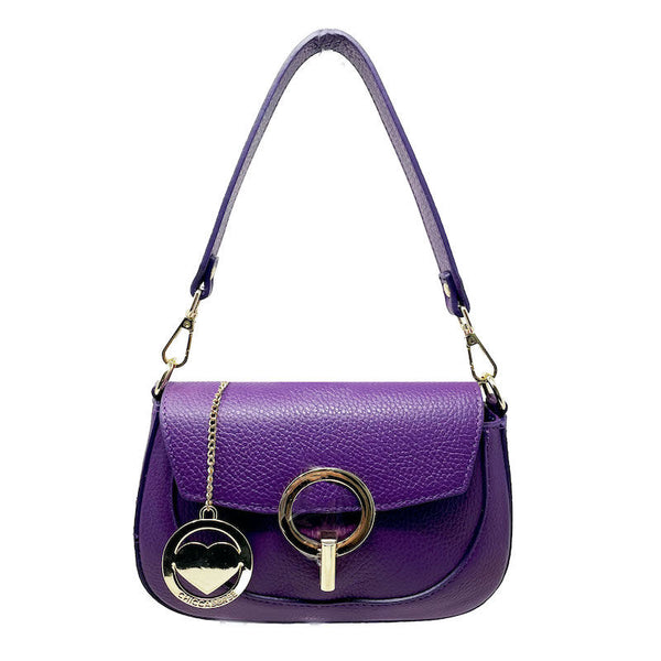 Borsa Clutch piccola da donna con anello - Bolgheri k063