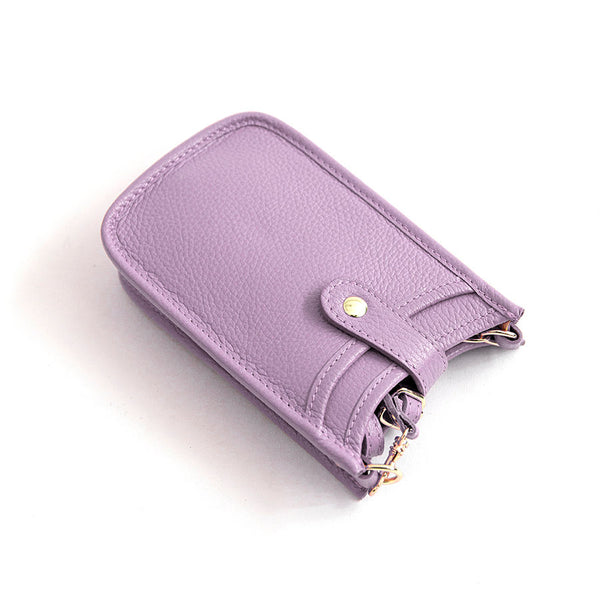 CELL PHONE CASE - lilac dollar leather