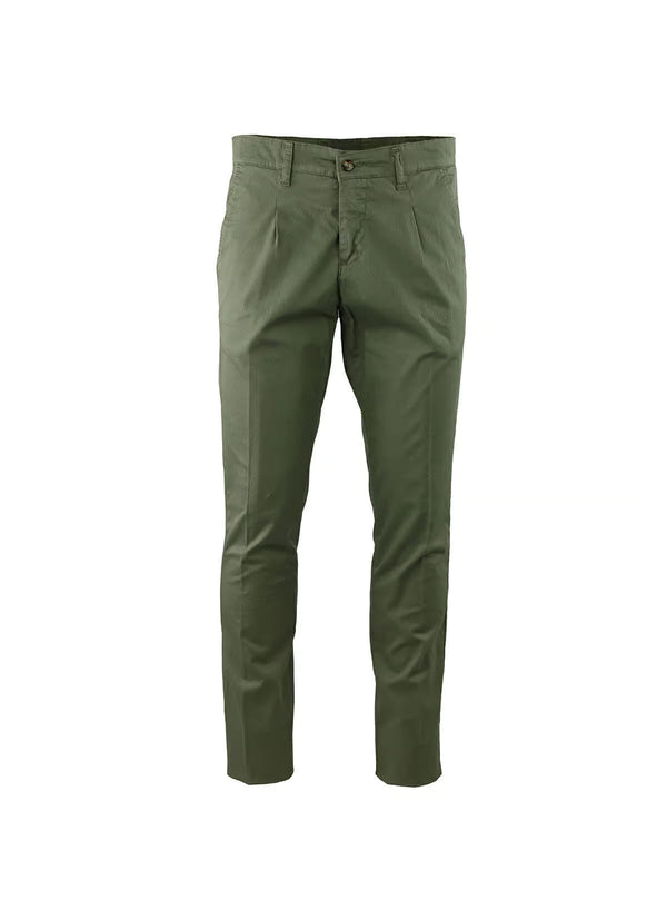 TONE-ON-TONE CHEVRON PANTS