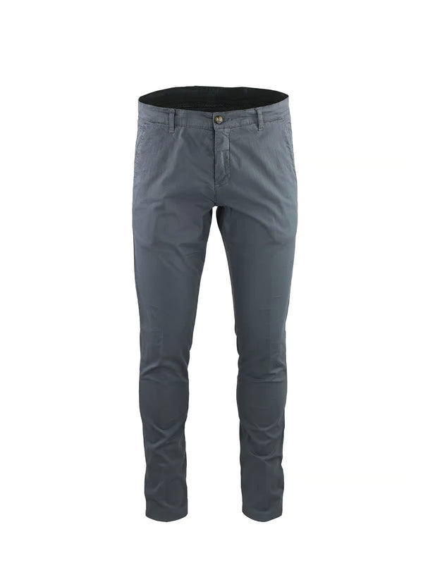 TROUSERS IN FABRIC WITH TONE-ON-TONE STRIPED PATTERN