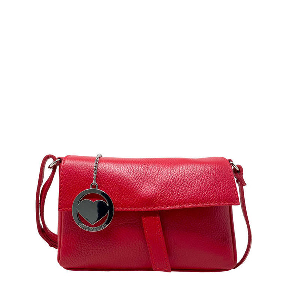 Borsa Clutch Piccola da Donna a Spalla in Pelle Dollaro - K071.