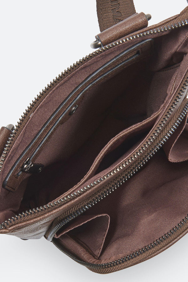 Brown men's bag
