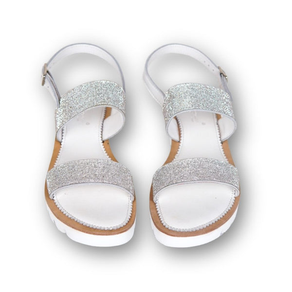 MastroDomenico Women's Handmade Sandals - Cloud