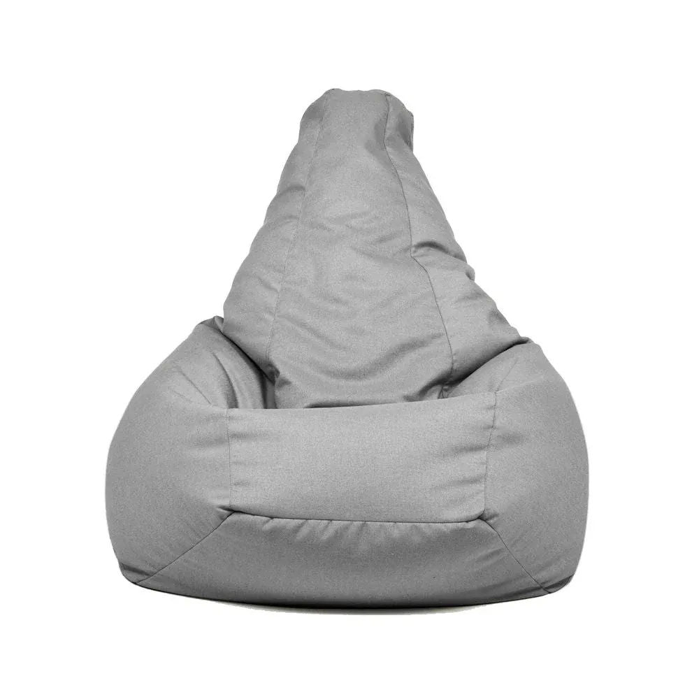 SESSANTOTTO 68, Pouf Bean Bag Chair in Cotton L Removable Cover