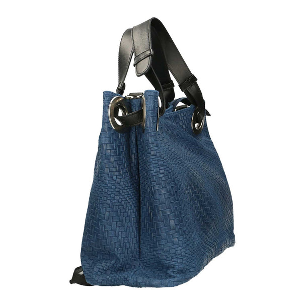 Women's Handbag Woven Leather Print - 38x28x10 Cm - 80059 