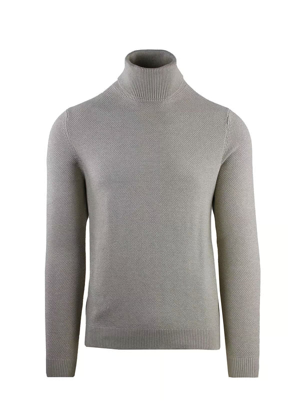 TURTLENECK GRAIN STITCH ALL OVER WORKMANSHIP