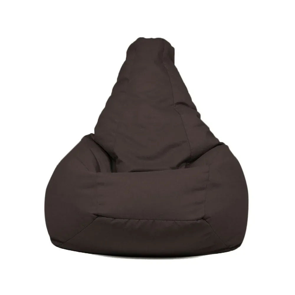 SESSANTOTTO 68, Pouf Bean Bag Chair in Cotton L Removable Cover