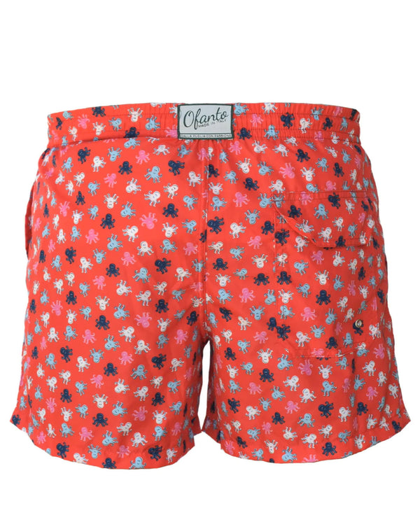 Swimwear - Red Octopus