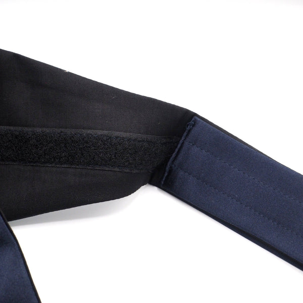 Blue cummerbund