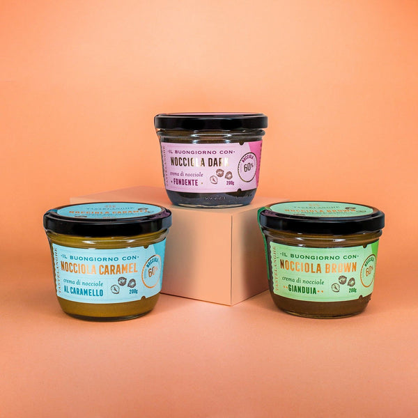 1 jar of Piedmont IGP Hazelnut Cream from the Langhe (200g)