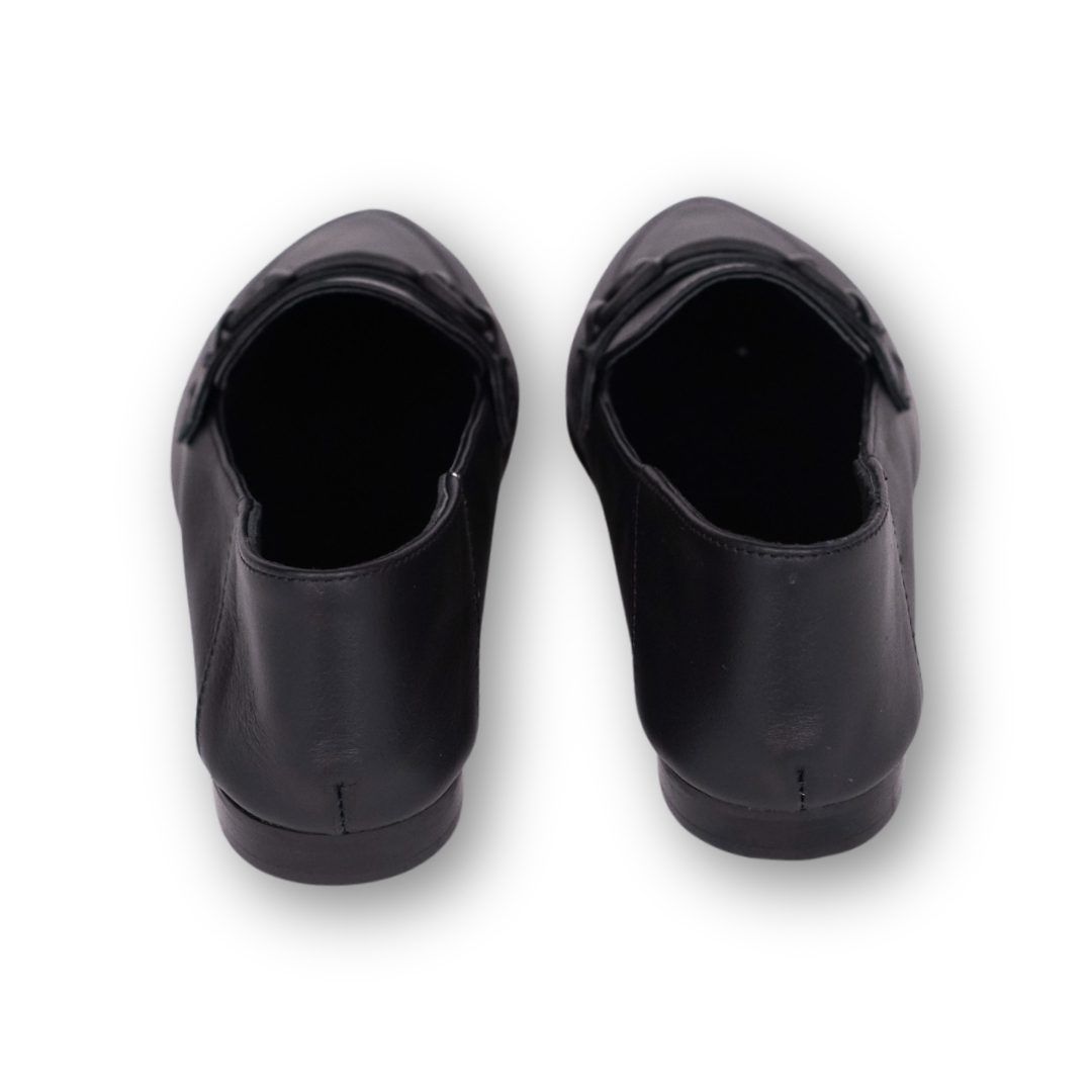 MastroDomenico Women's Handmade Moccasins - Black Diamond