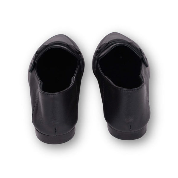 MastroDomenico Women's Handmade Moccasins - Black Diamond