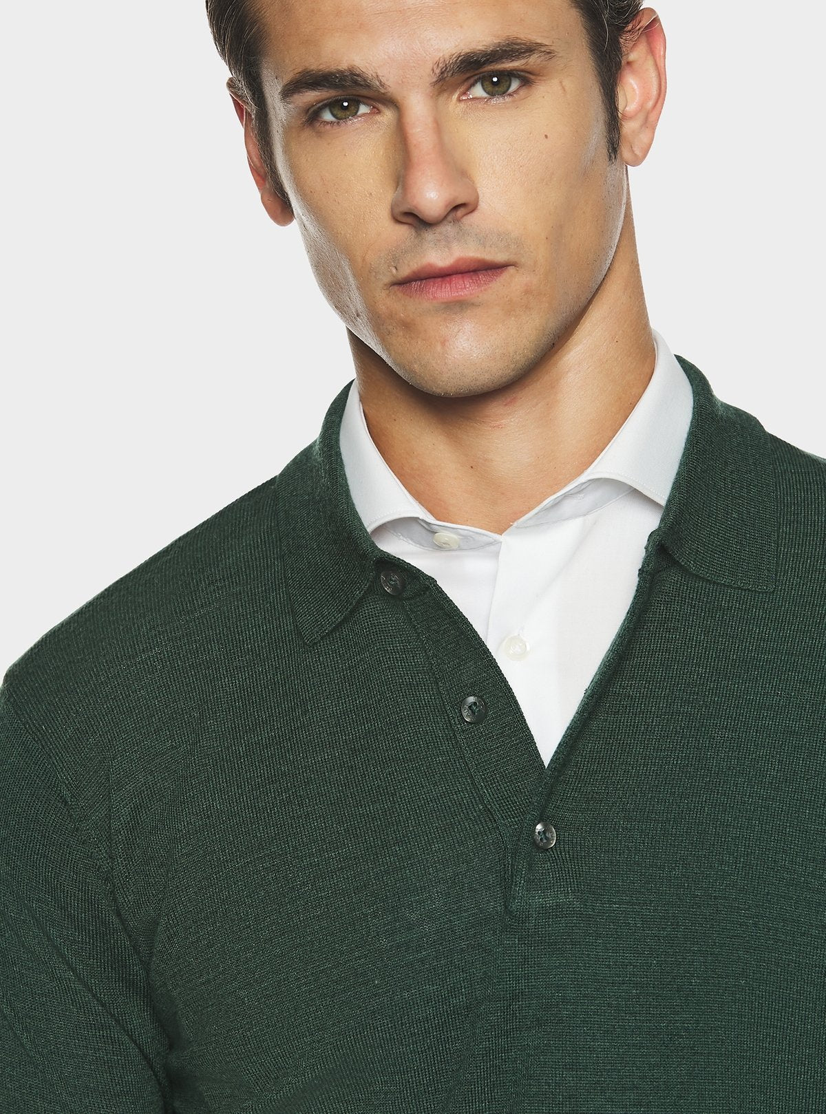 Polo in pura lana merino