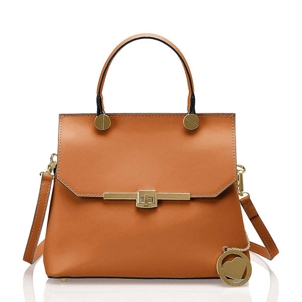 Borsa da Donna a Mano in Vera Pelle - 7708.
