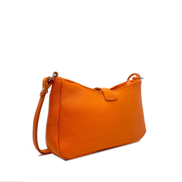 Women's Small Shoulder Clutch Bag with Casket Closure - Torino k048 