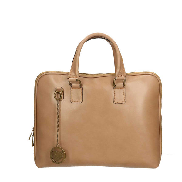 Women's Leather Briefcase Document Bag 37 x 27 x 7 Cm - 9033 