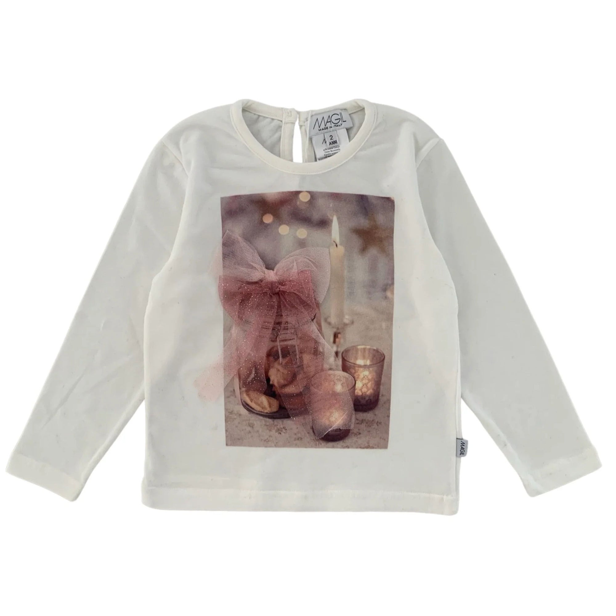 T-SHIRT STAMPA BISCOTTI