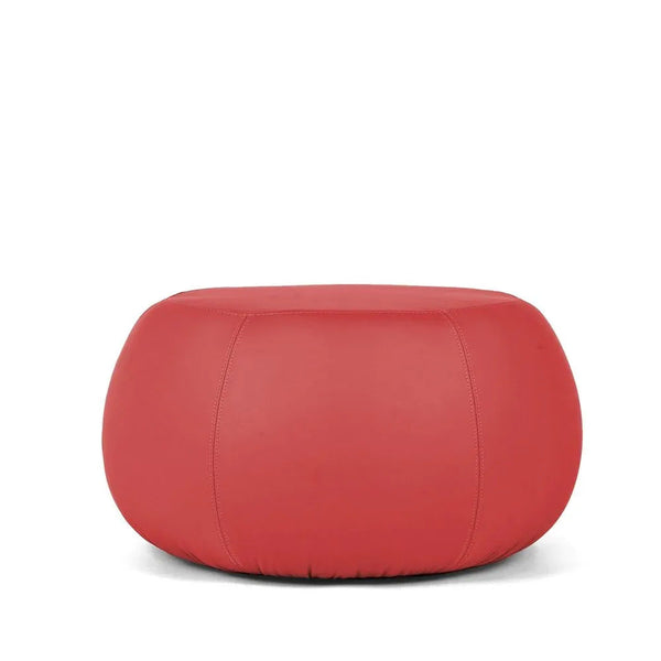 COCOON ECO M,  Pouf Design Rotondo in Ecopelle 64x45