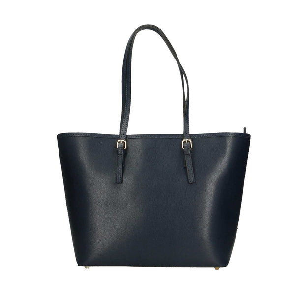 Women's shoulder bag in genuine Saffiano leather - Cefalu' 3306. 