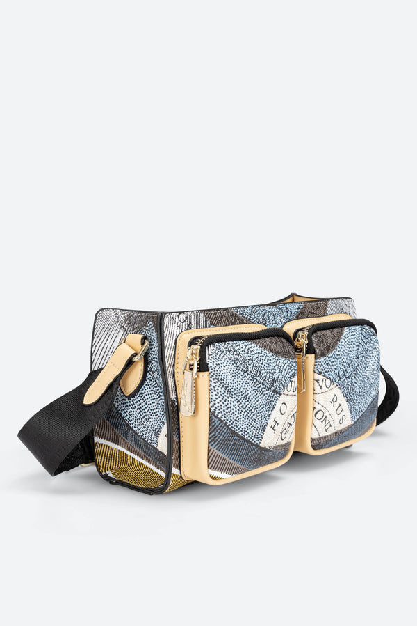 Planetarium shoulder bag with pockets Gattinoni